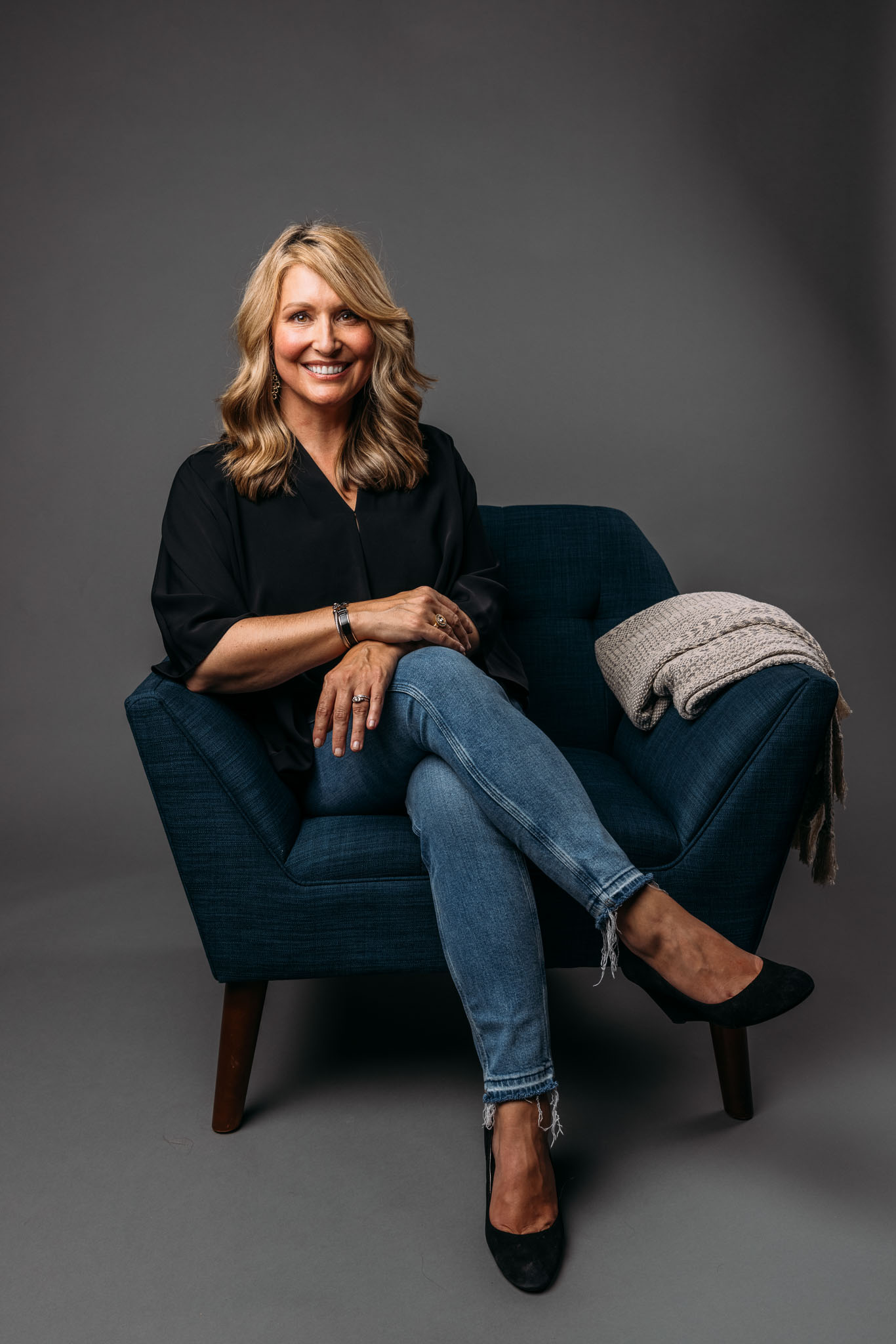 Jennifer S. Ives, full-length portrait, seated