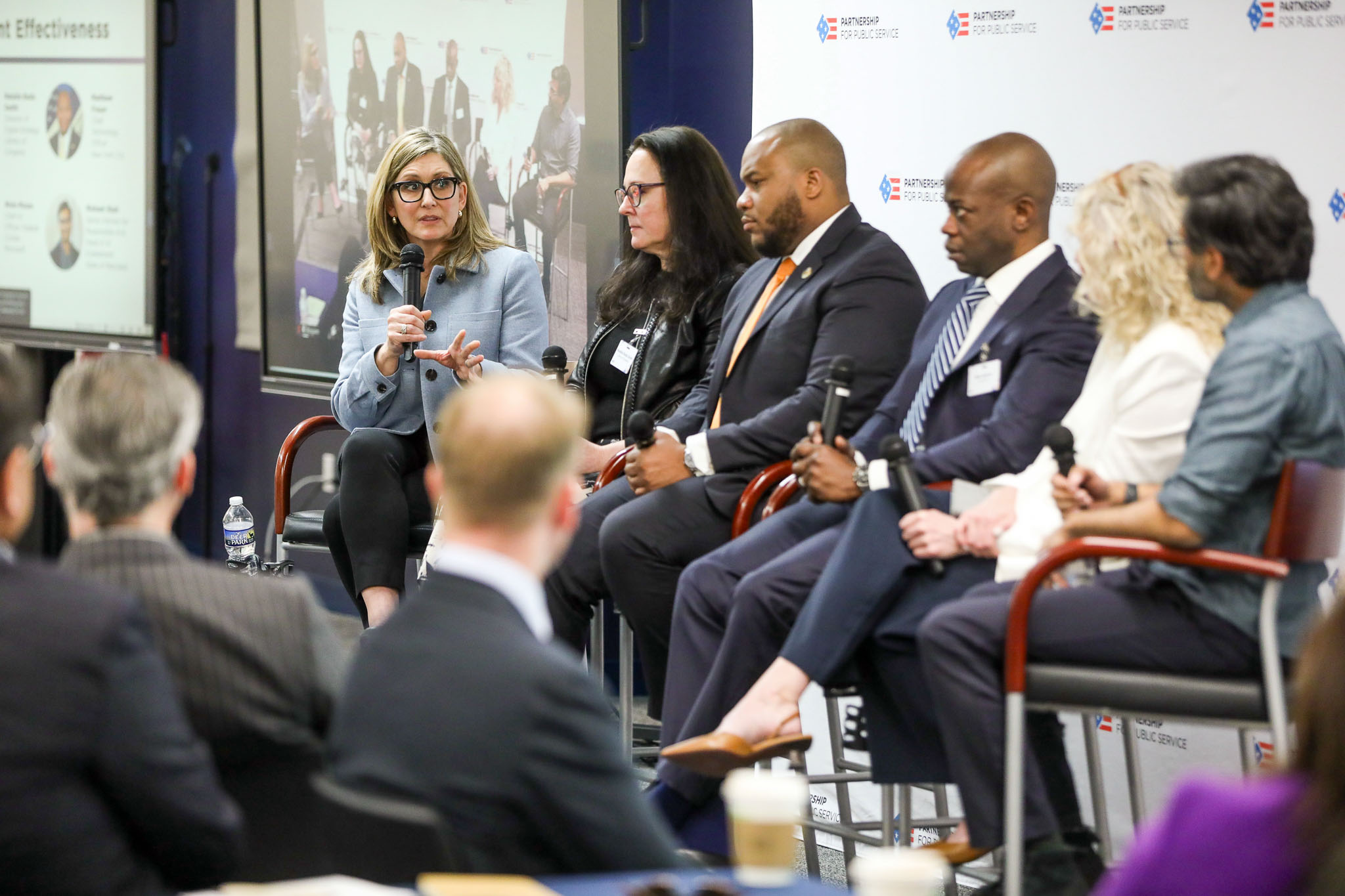 Jennifer Ives on panel at AI Center for Government Launch