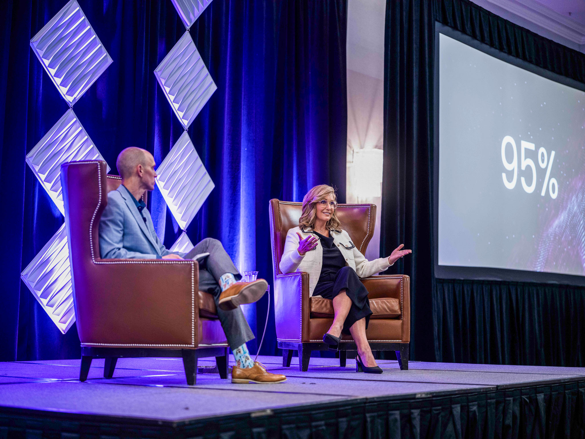 Jennifer Ives in fireside chat at LogicON