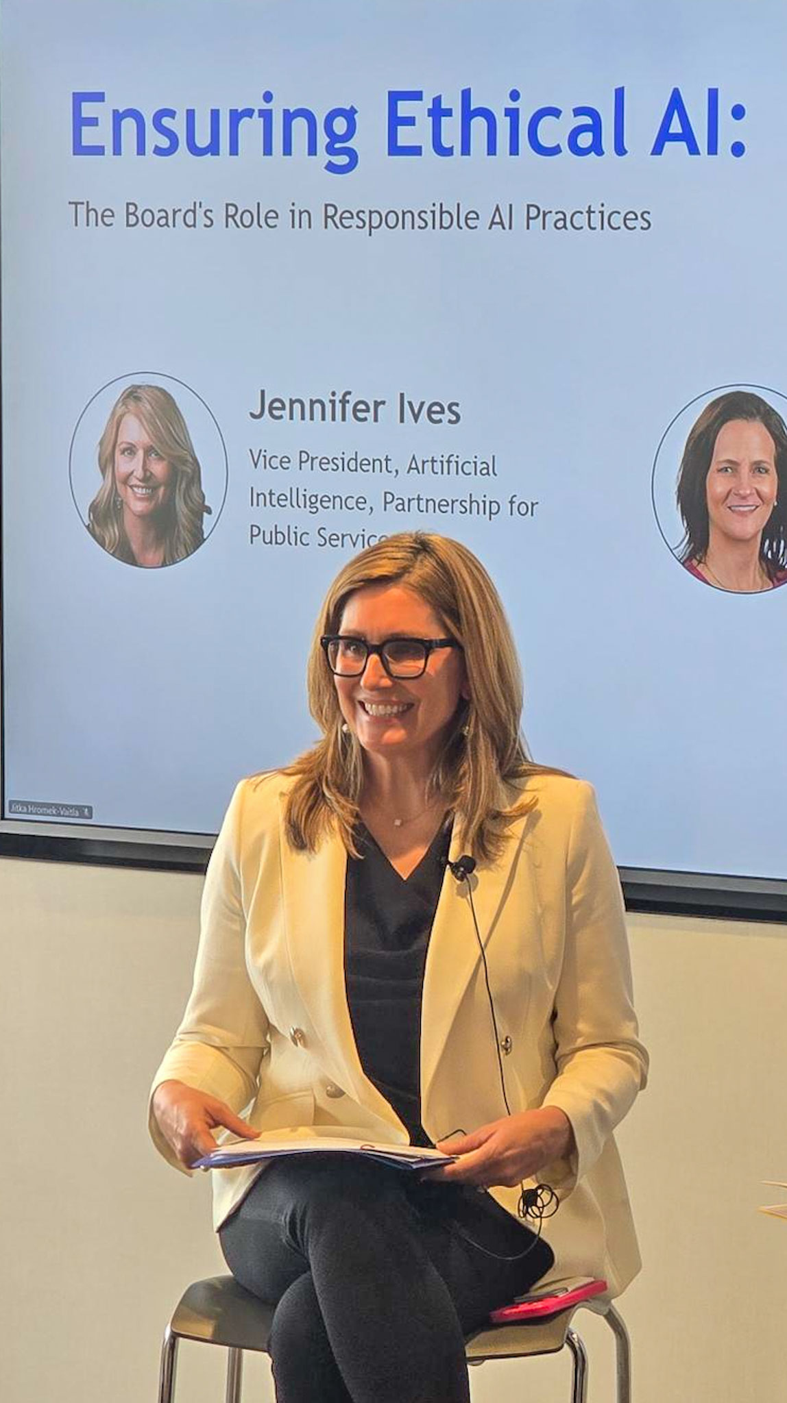 Jennifer Ives at NACD fireside 2025